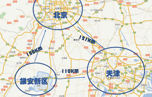 Triángulo Beijing-Xiongan-Tianjin
