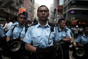 policía de Hong Kong