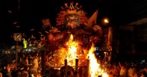El festival de los fantasmas ocurre el día 15 del séptimo mes del calendario lunar
