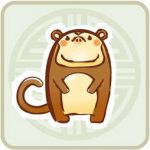 mono zodiaco chino