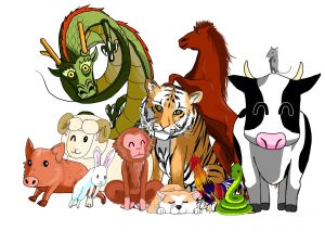 los doce animales del zodiaco chino
