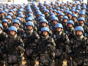 ejército chino en operaciones de mantenimiento de paz