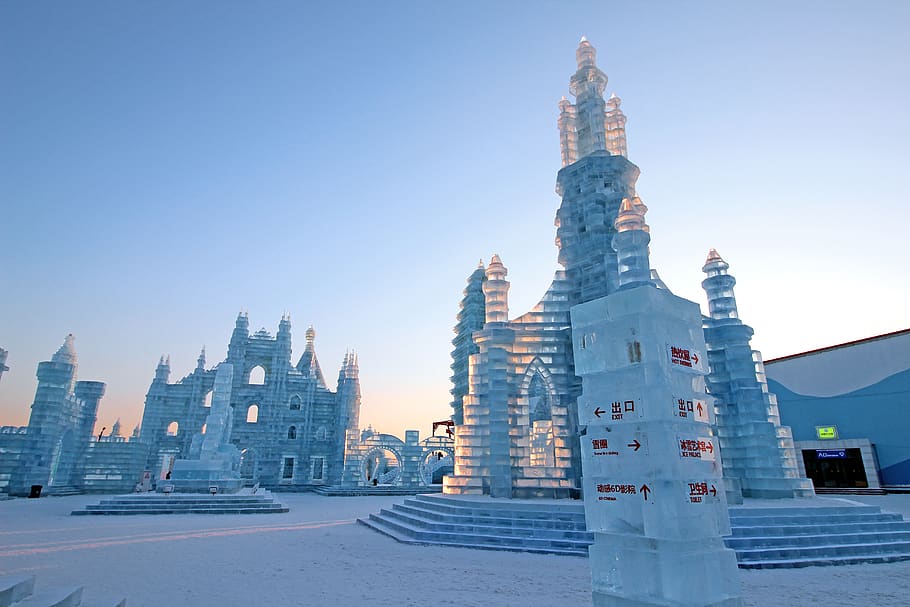 Castillo de Hielo en Harbin